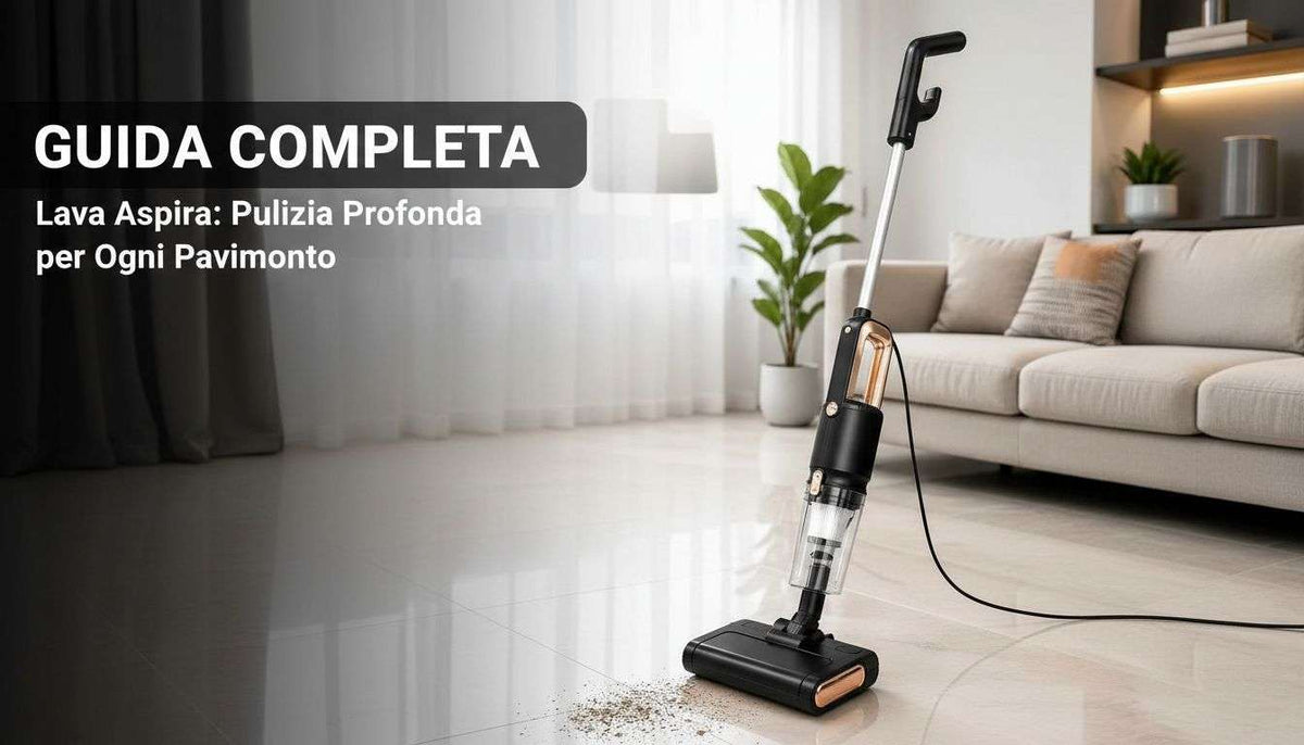 Lava Aspira Pavimenti: Pulizia Efficace in un Solo Passaggio