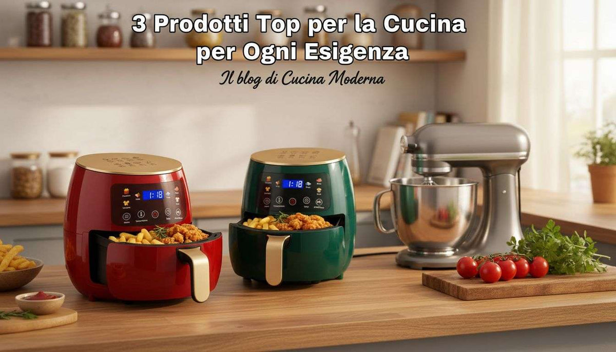 3 Prodotti Top per la Cucina per Ogni Esigenza