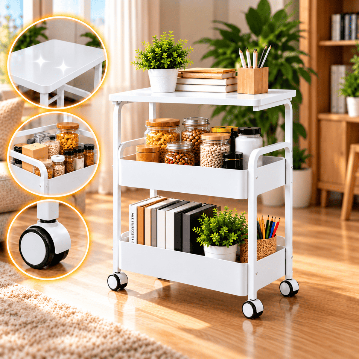 Carrello Multiuso 3 Livelli