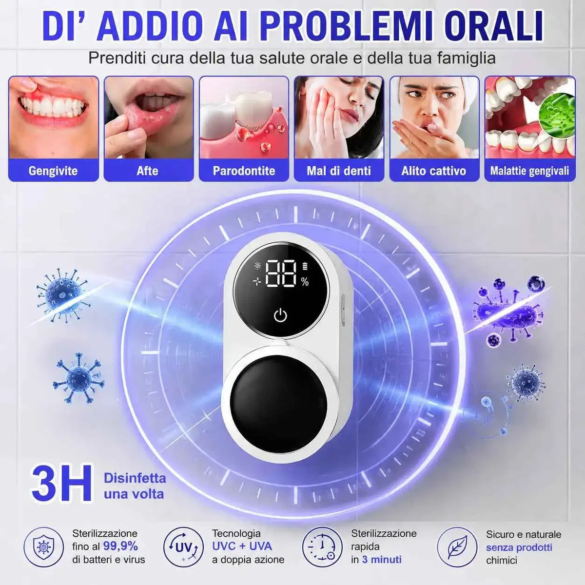 Sterilizzatore UV - MercatoneSmart.it
