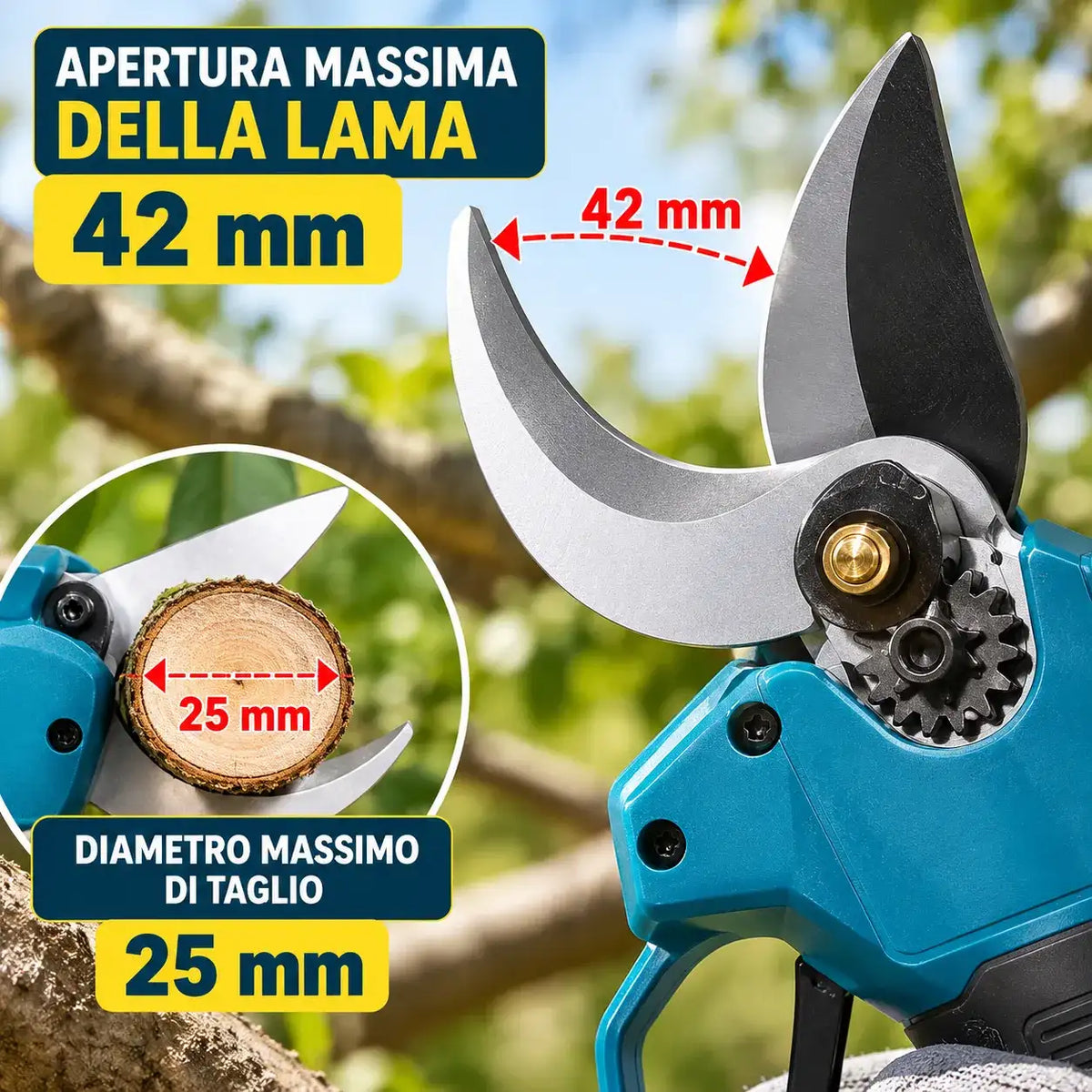Cesoia Elettrica da Potatura