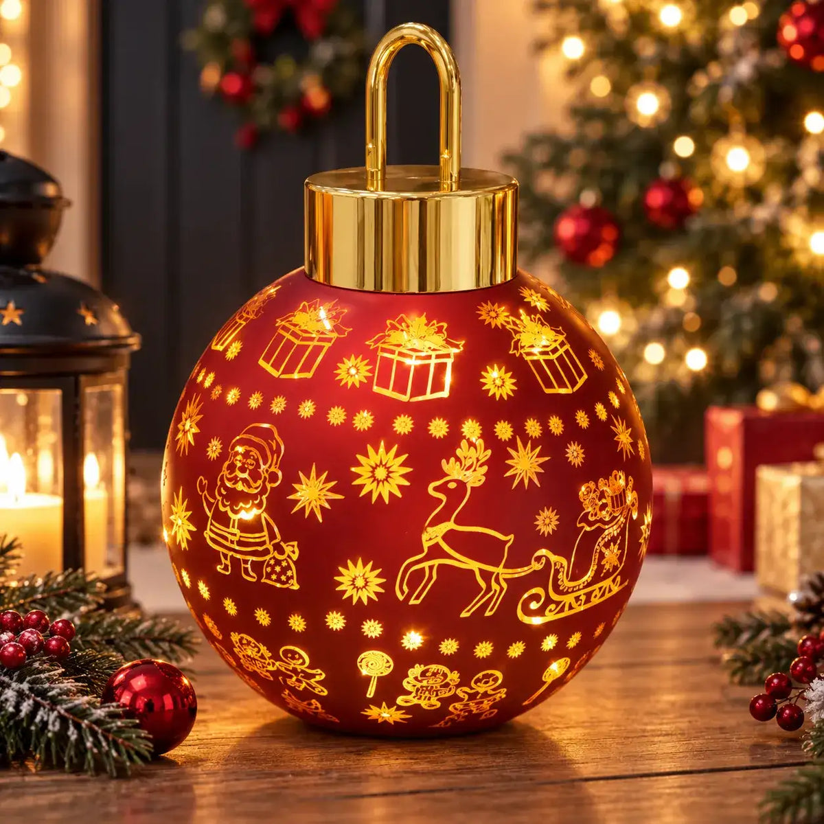 Sfera di Natale LED - MercatoneSmart.it