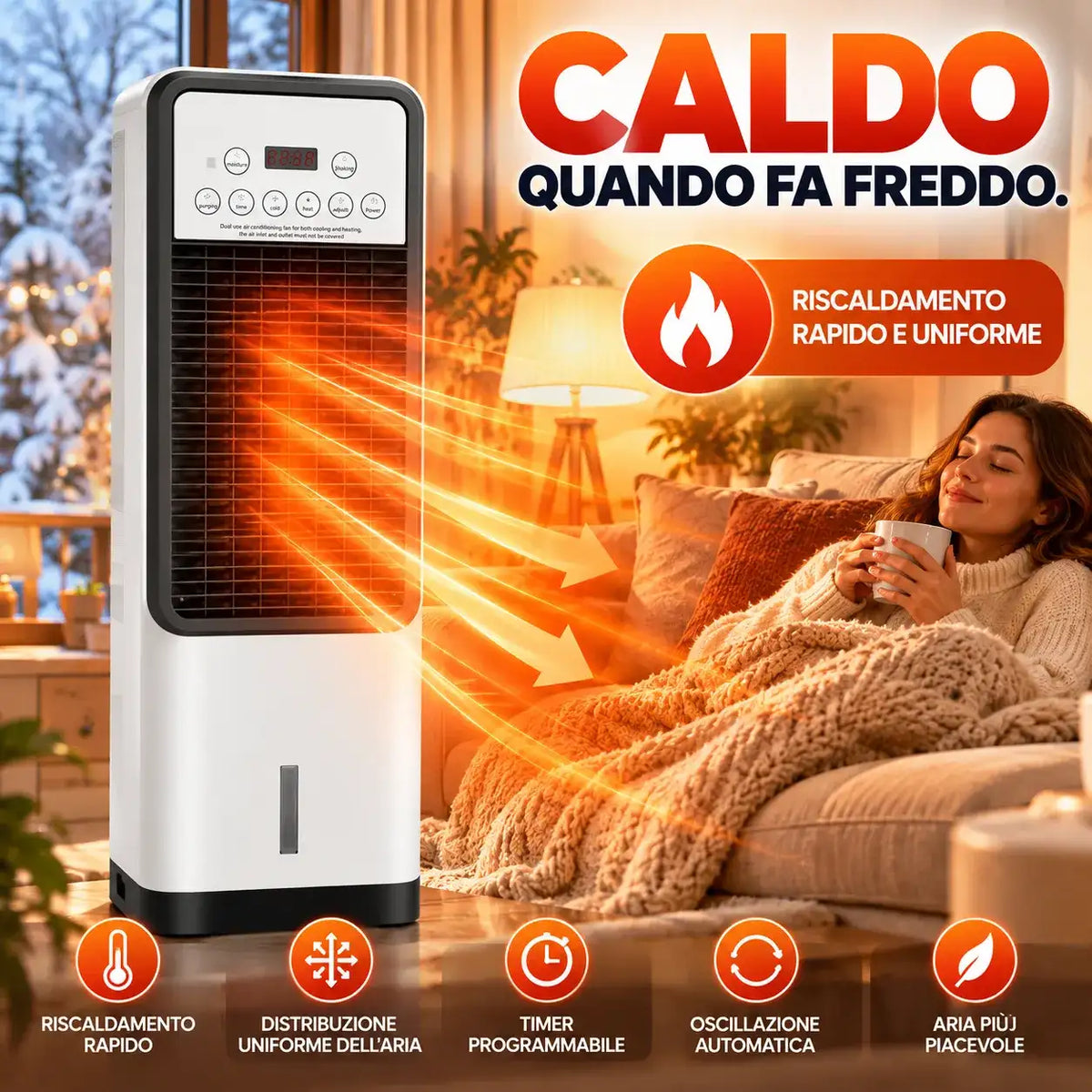 Dual Clima Caldo/Freddo 3in1 - MercatoneSmart.it
