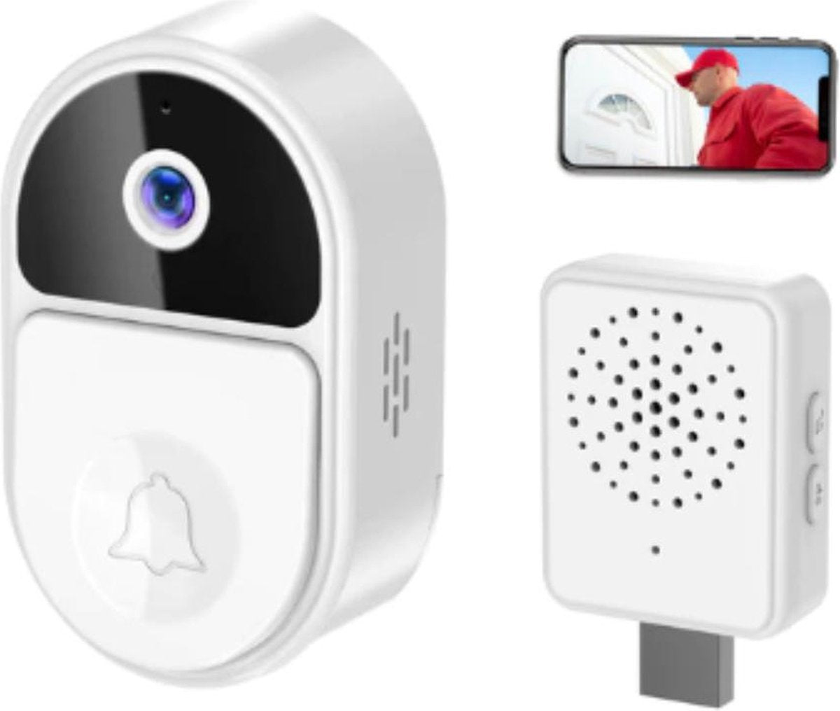 Campanello video campanello wireless campanello intelligente campanello video con videocamera e wifi