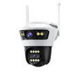 Telecamera Wi-Fi Compatibile con Videosorveglianza - Resistente, IP66, con Rotazione 355° e Sensore di Movimento
