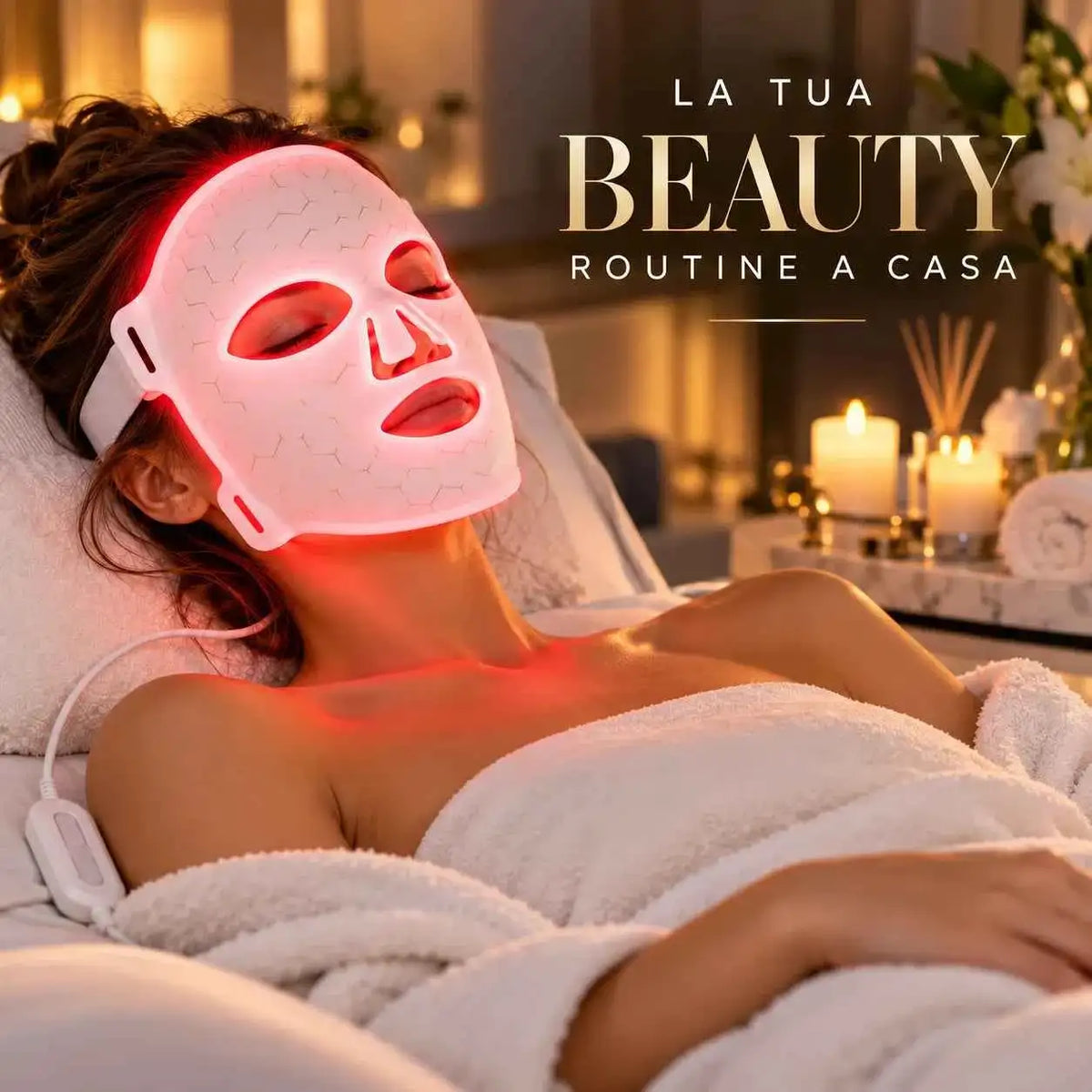 Maschera Facciale Fototerapia - MercatoneSmart.it