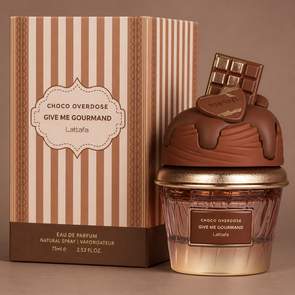 Lattafa Give Me Gourmand Eau de Parfum 75ml Unisex – Profumi Dolci (Choco Overdose, Berry On Top, Mallow Madness, Vanilla Freak, Cookie Crave) – Fragranza Persistente