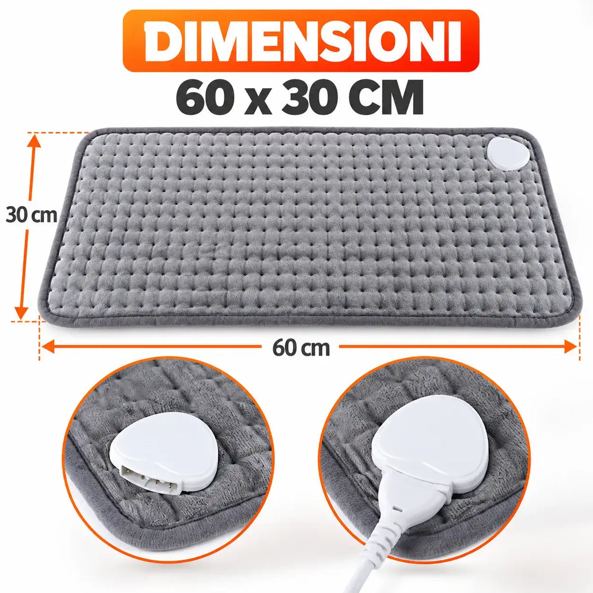 Termoforo Elettrico 60x30