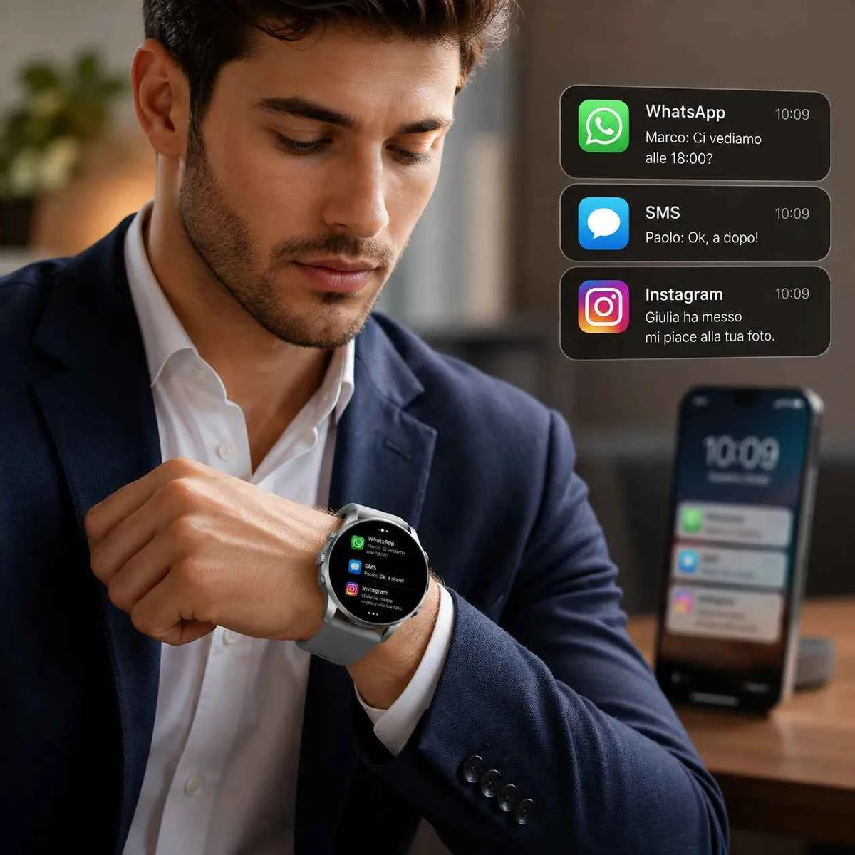 Smartwatch uomo - MercatoneSmart.it