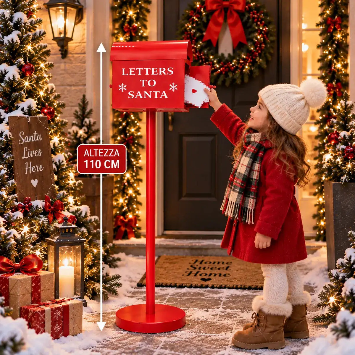 Cassetta Postale di Babbo Natale - MercatoneSmart.it