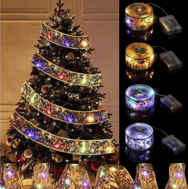 Nastro di Natale LED 5 metri - MercatoneSmart.it
