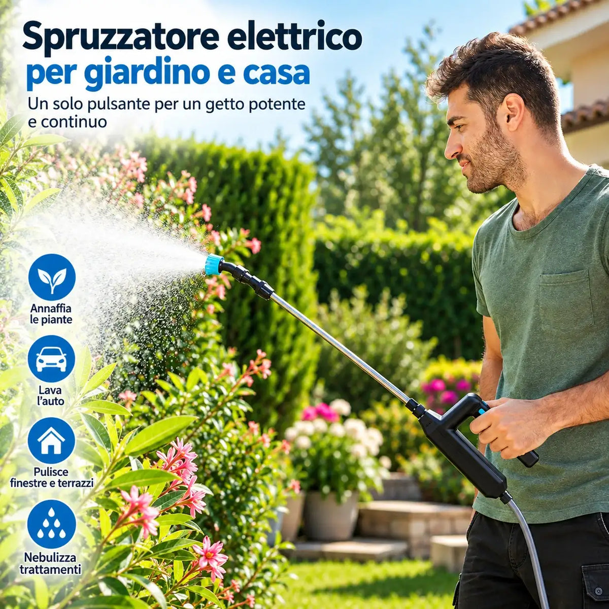 Spruzzatore Elettrico Portatile - MercatoneSmart.it