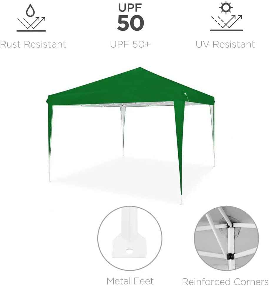 Gazebo 3x3 mt verde - MercatoneSmart.it