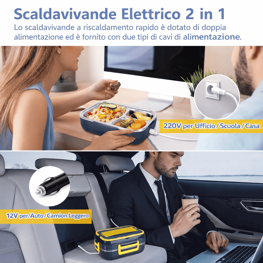 Scaldavivande Elettrico Portatile - MercatoneSmart.it