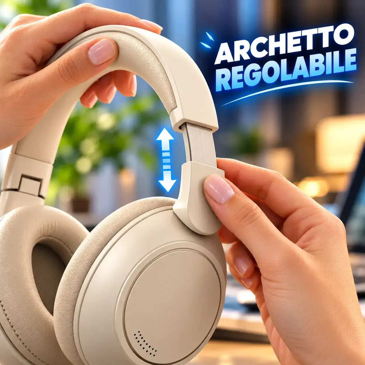 Cuffie Bluetooth Wireless Over-Ear
