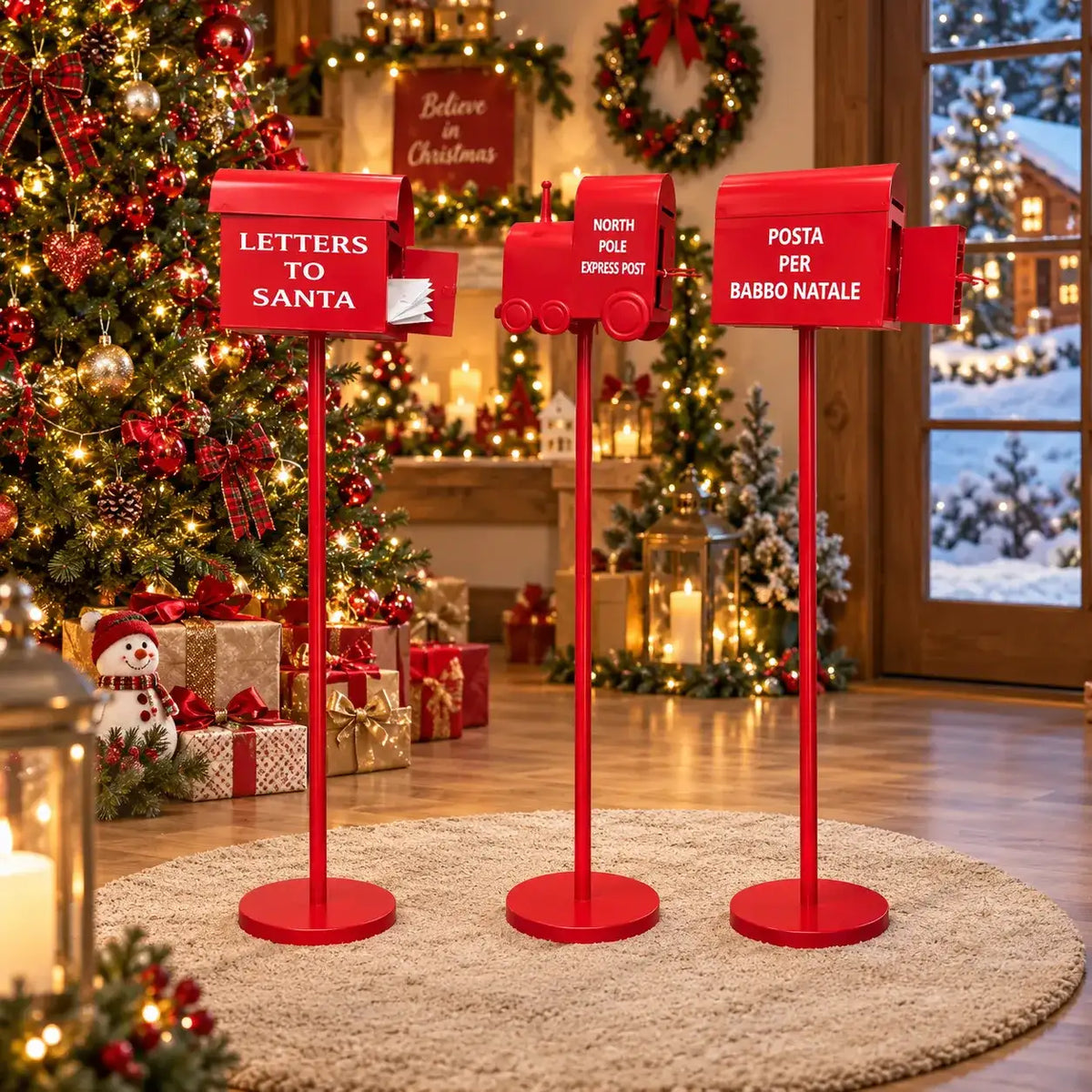 Cassetta Postale di Babbo Natale - MercatoneSmart.it