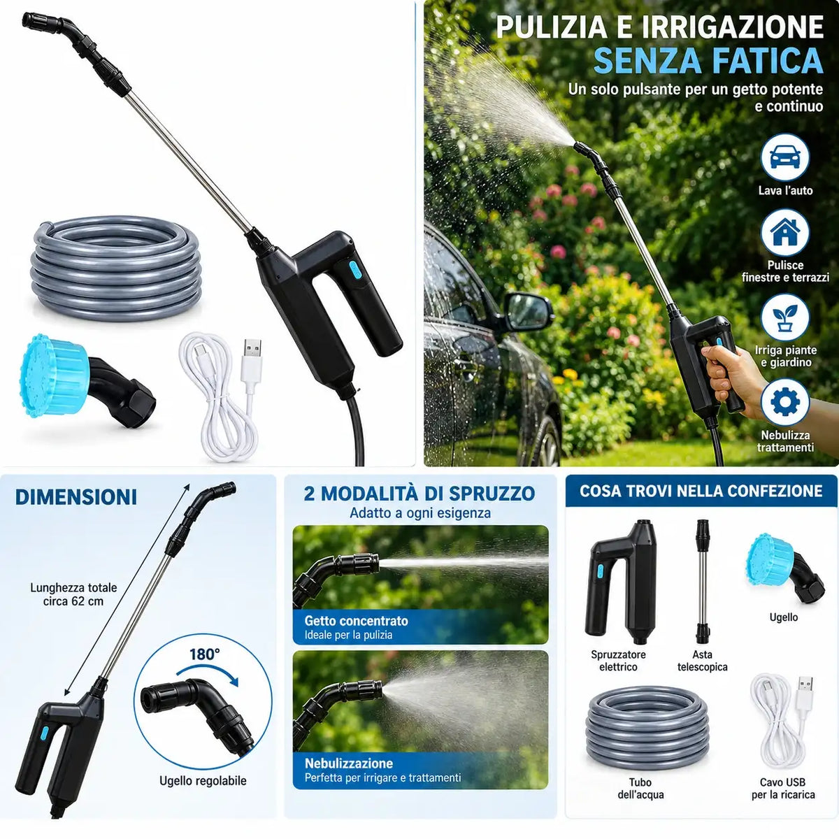 Spruzzatore Elettrico Portatile - MercatoneSmart.it