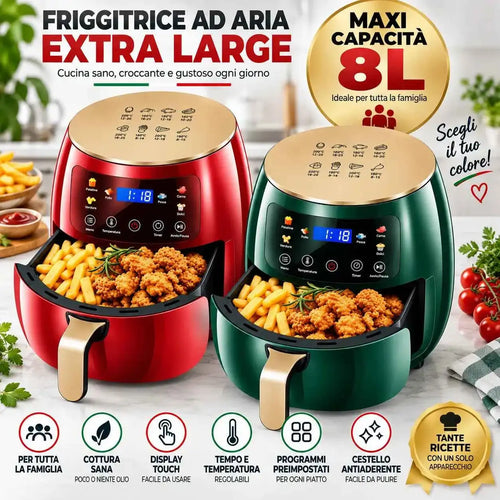 Friggitrice ad Aria XL 8L - MercatoneSmart.it