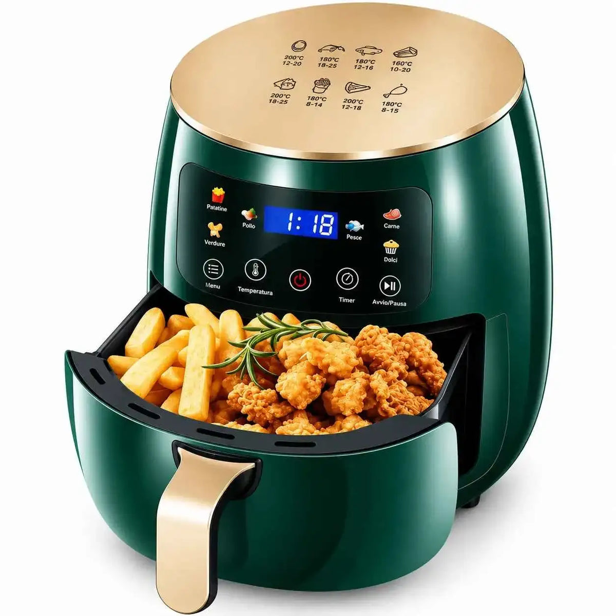 Friggitrice ad Aria XL 8L - MercatoneSmart.it