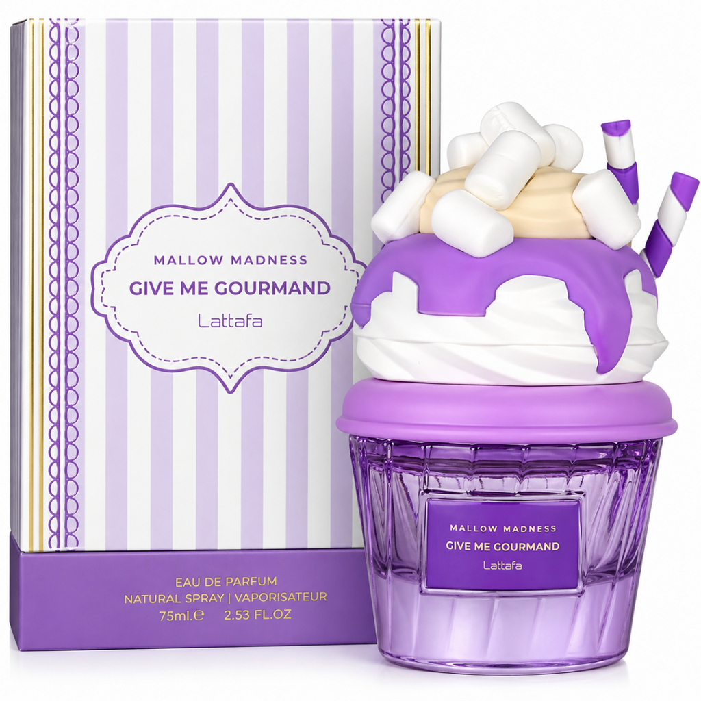 Lattafa Give Me Gourmand Eau de Parfum 75ml Unisex – Profumi Dolci (Choco Overdose, Berry On Top, Mallow Madness, Vanilla Freak, Cookie Crave) – Fragranza Persistente