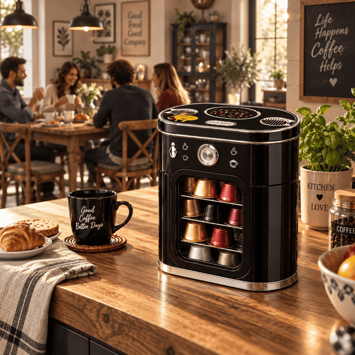 Porta Capsule Design Vintage - Mercatone Smart