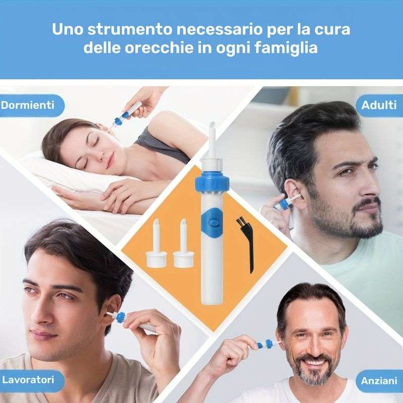 Pulitore Elettrico per Orecchie - MercatoneSmart.it