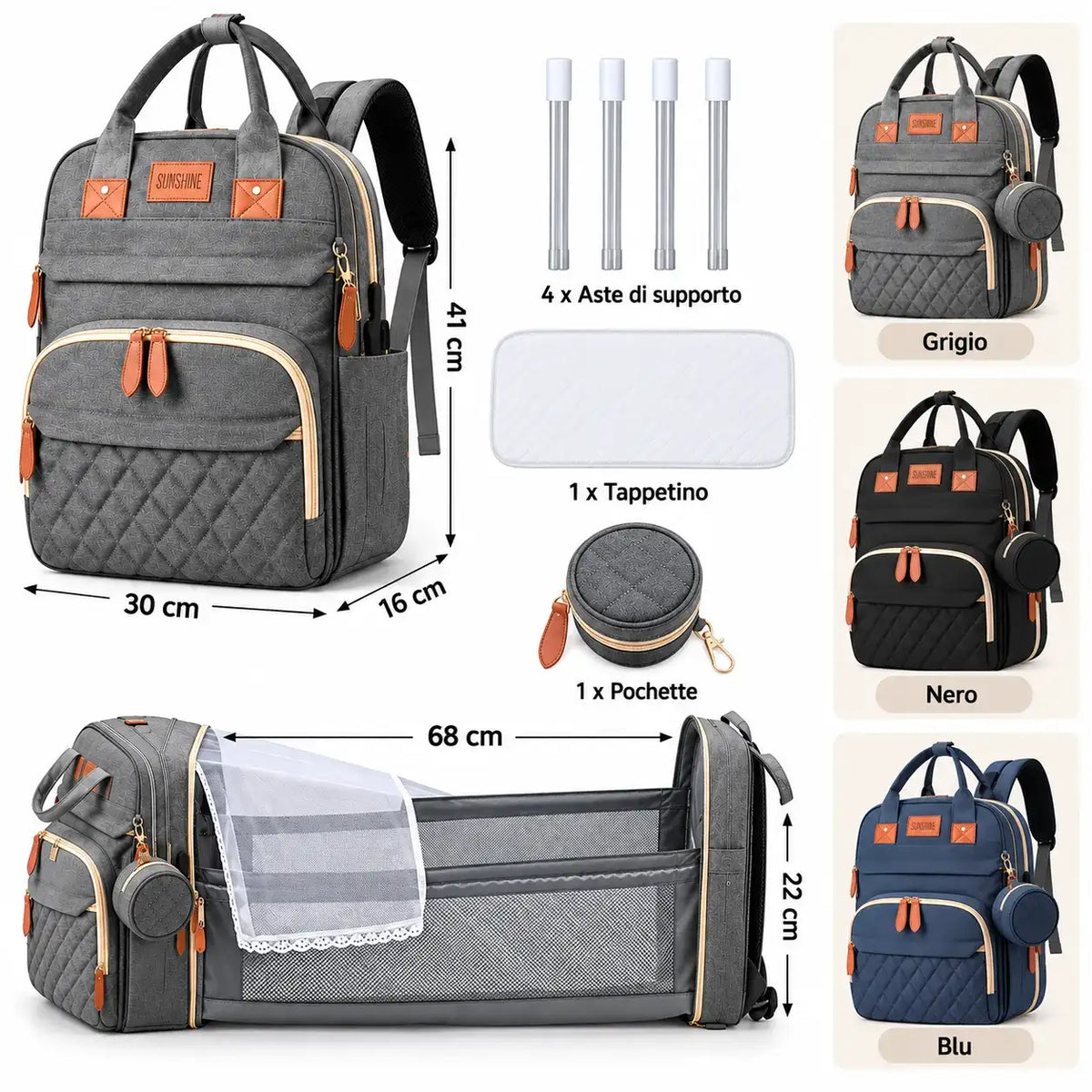 MomBag 3in1 – Mamme Smart - MercatoneSmart.it