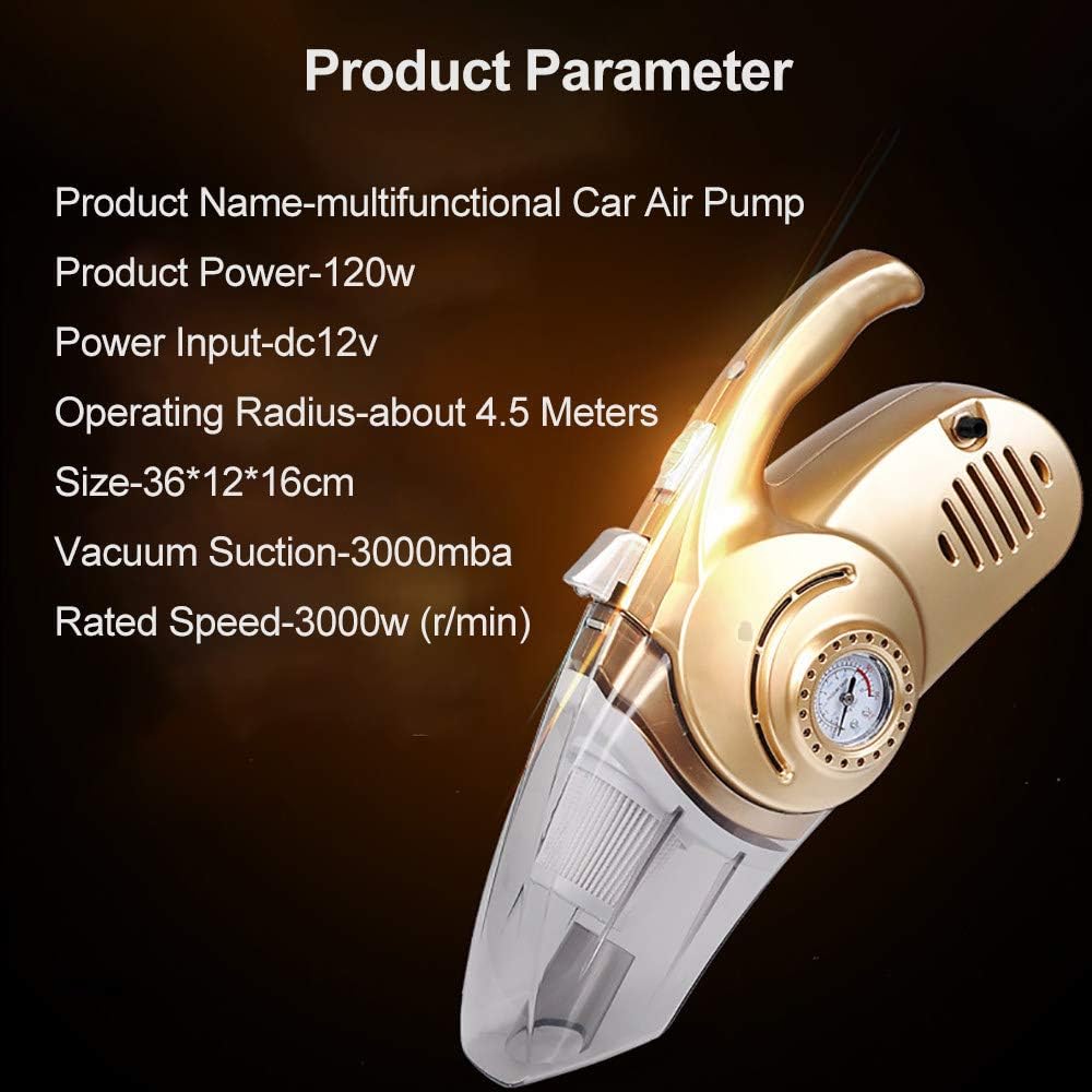 Aspirapolvere a mano vacuum cleaner 120w portatile elimina polvere