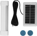 Lampada da Campeggio a LED con Pannello Solare Lampada di Emergenza da Campeggio Ricaricabile USB Solare Impermeabile Per Luci Esterne Ricaricabile Tramite USB