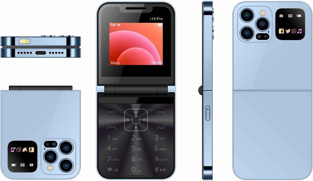 Cellulare flip mini i15 2g - MercatoneSmart.it