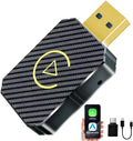 Adattatore Wireless per CarPlay e Android Auto – Da Cablato a Wireless, Plug & Play, USB-C/USB-A, Mini, Nero