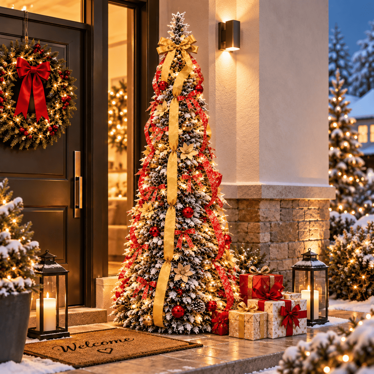 Albero pop-up 180cm neve - Mercatone Smart