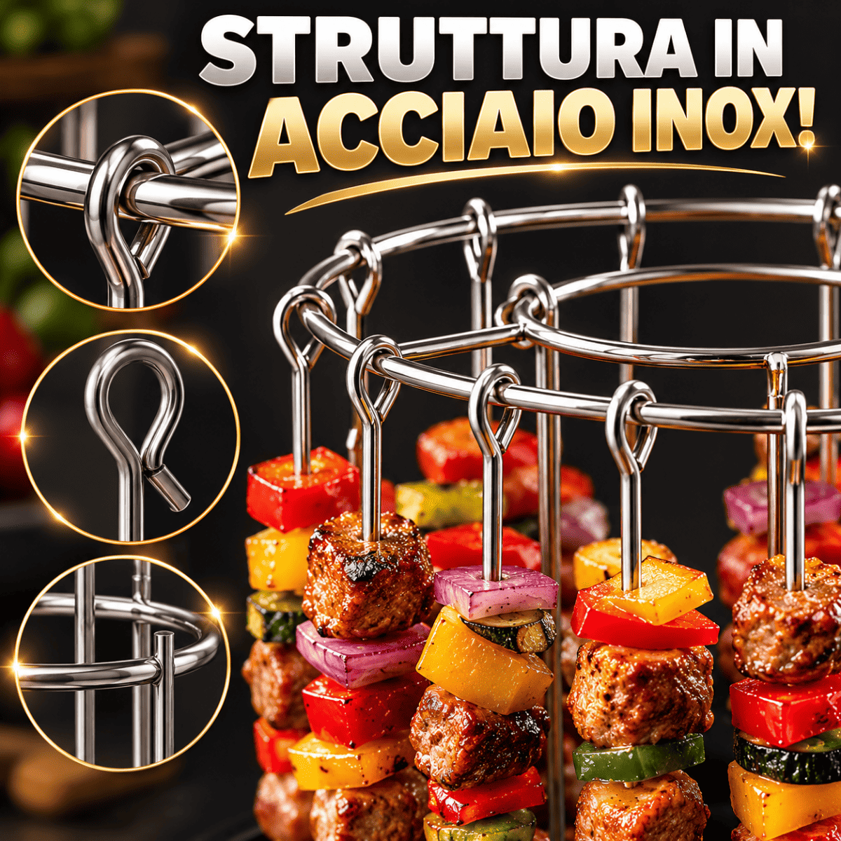 Griglia Inox per Friggitrice ad Aria
