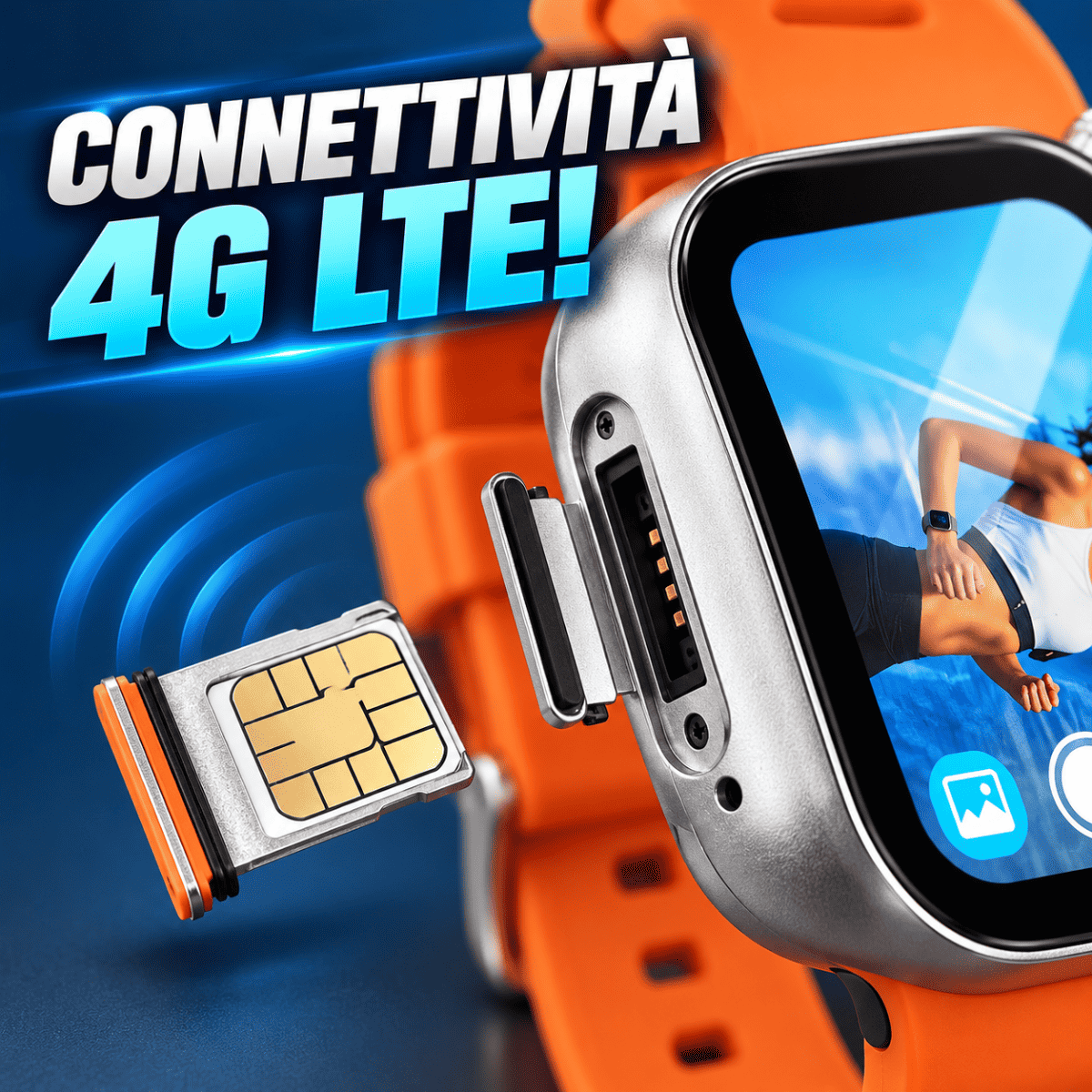 Smartwatch 4G LTE (con SIM)