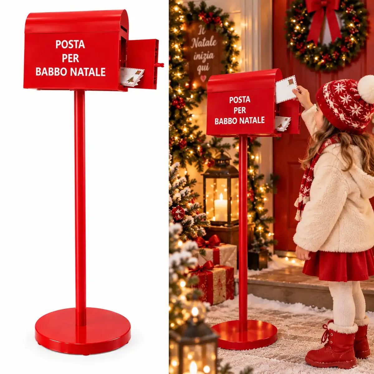 Cassetta Postale di Babbo Natale - MercatoneSmart.it