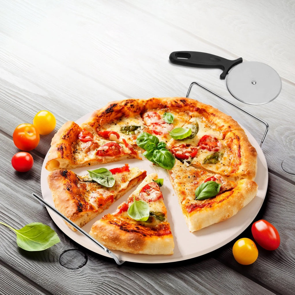 Pietra refrattaria per pizza con taglia pizza