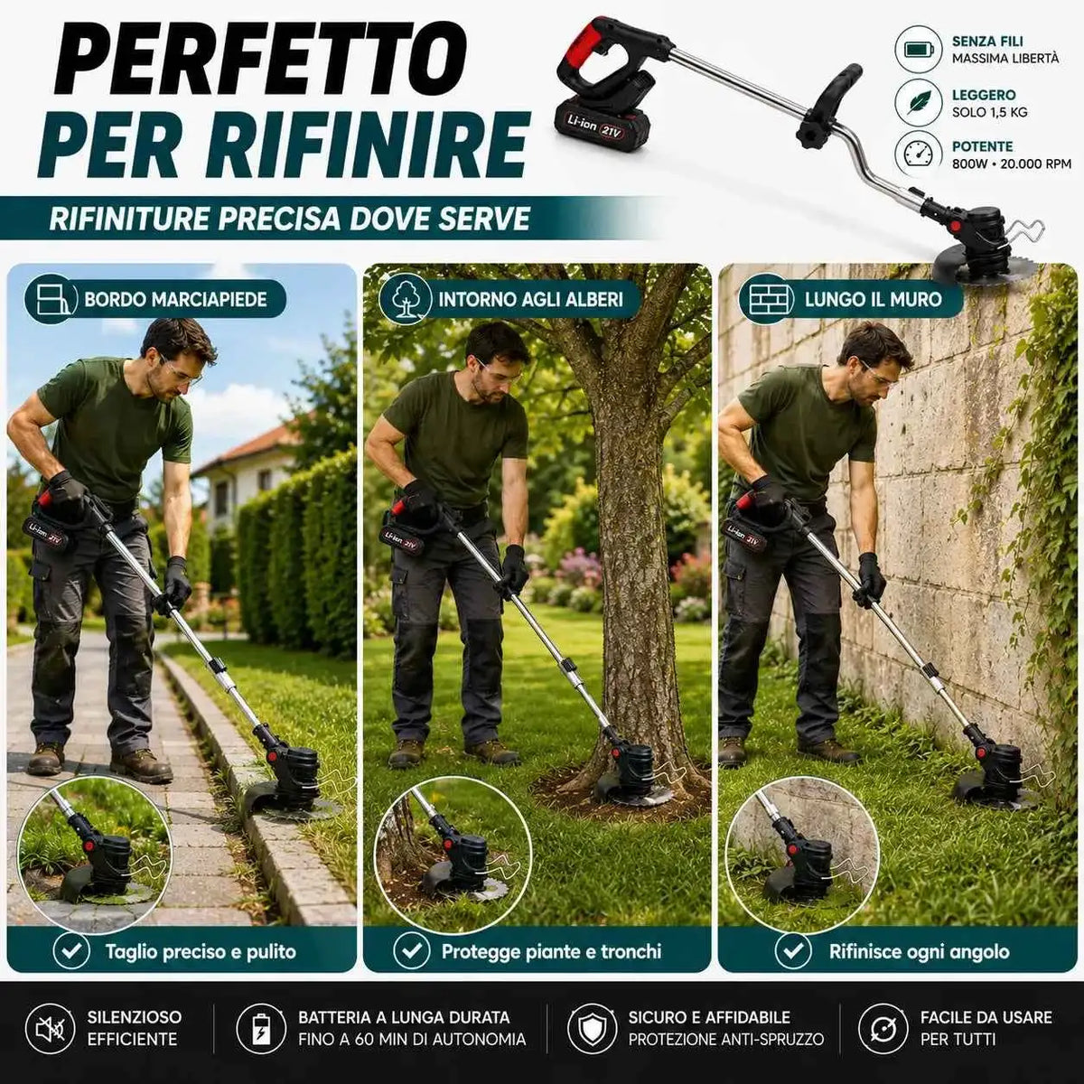 Decespugliatore a Batteria - MercatoneSmart.it
