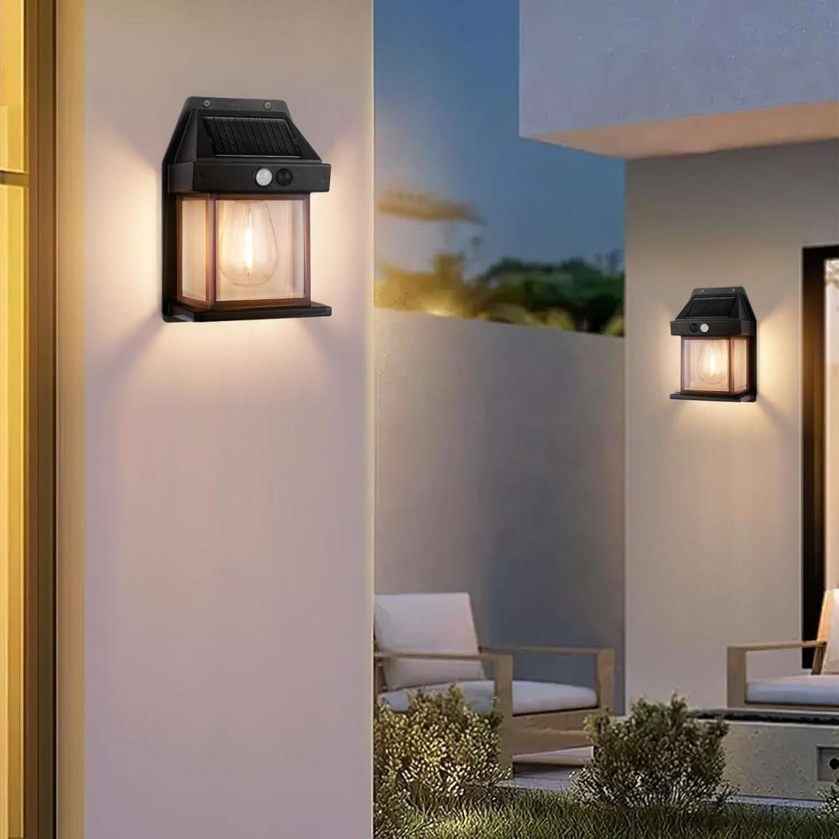Lampada Solare da Parete LED - MercatoneSmart.it
