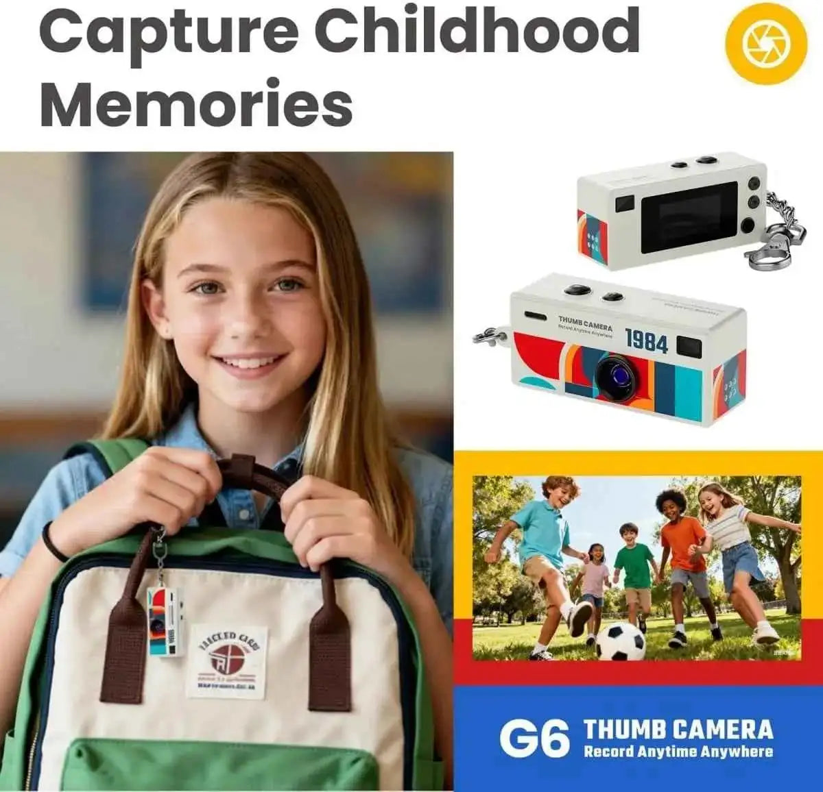 Mini Fotocamera HD - MercatoneSmart.it