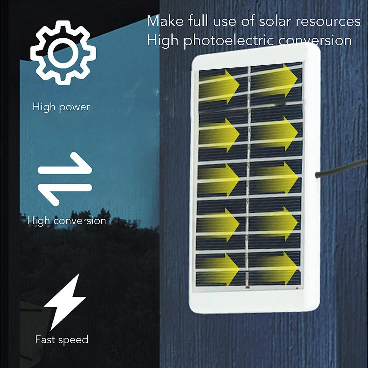Lampada da Campeggio a LED con Pannello Solare Lampada di Emergenza da Campeggio Ricaricabile USB Solare Impermeabile Per Luci Esterne Ricaricabile Tramite USB
