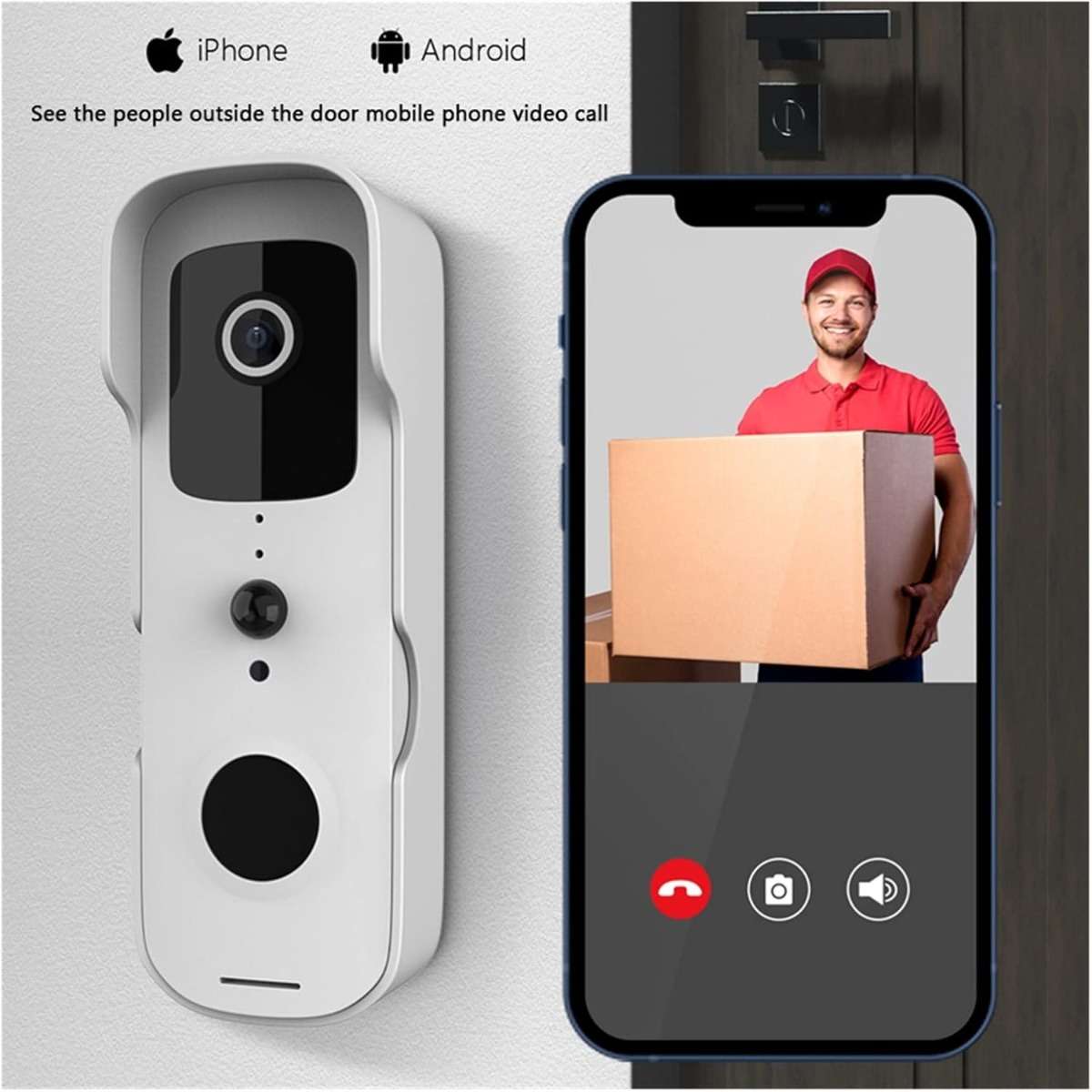 Videocitofono WiFi 4K - MercatoneSmart.it