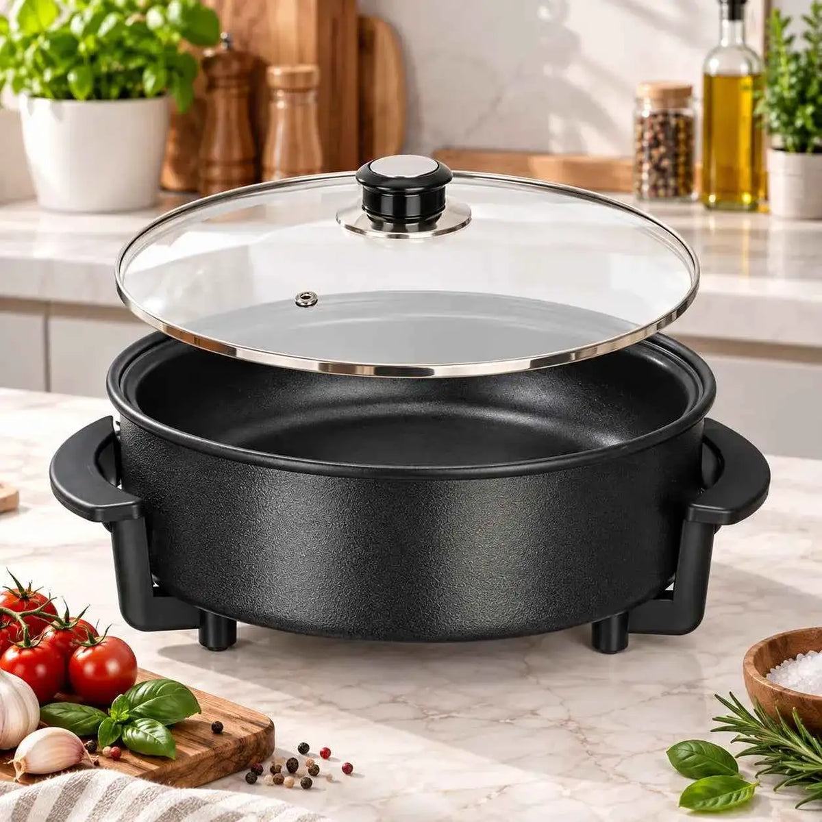 Padella Elettrica Ø30 cm - MercatoneSmart.it