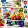 Bilancia Commerciale Digitale 40Kg - MercatoneSmart.it