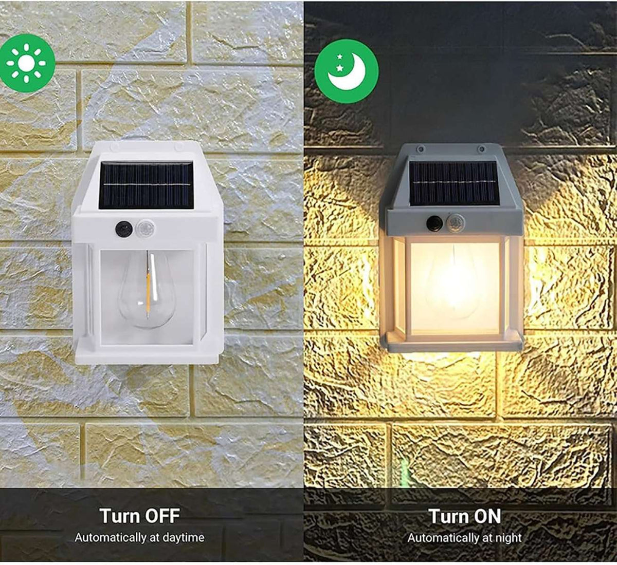 Lampada Solare da Parete LED - MercatoneSmart.it