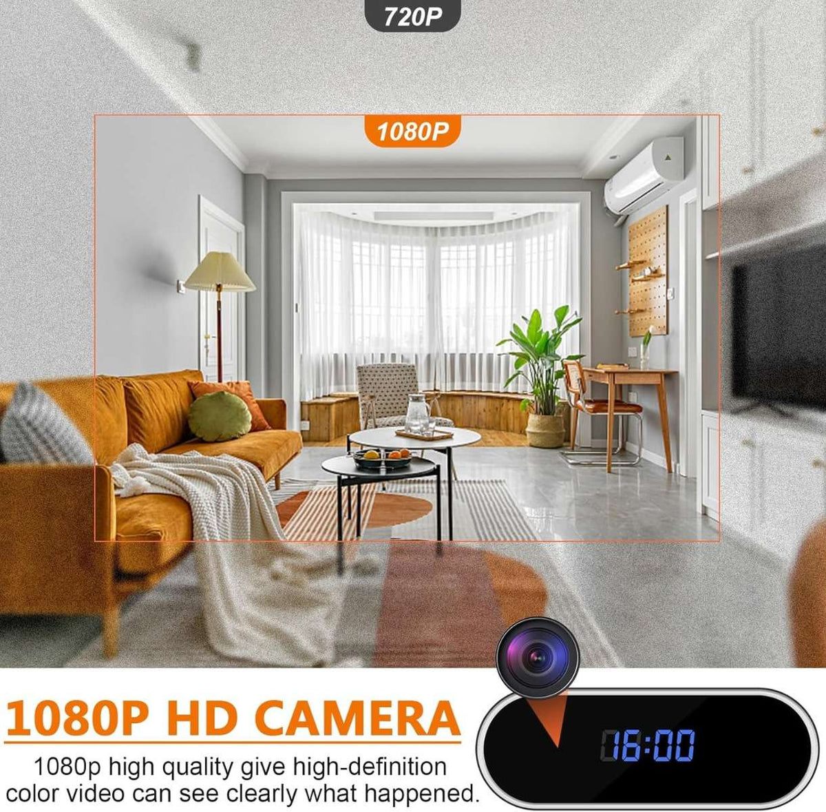 Telecamera Orologio Wifi - MercatoneSmart.it