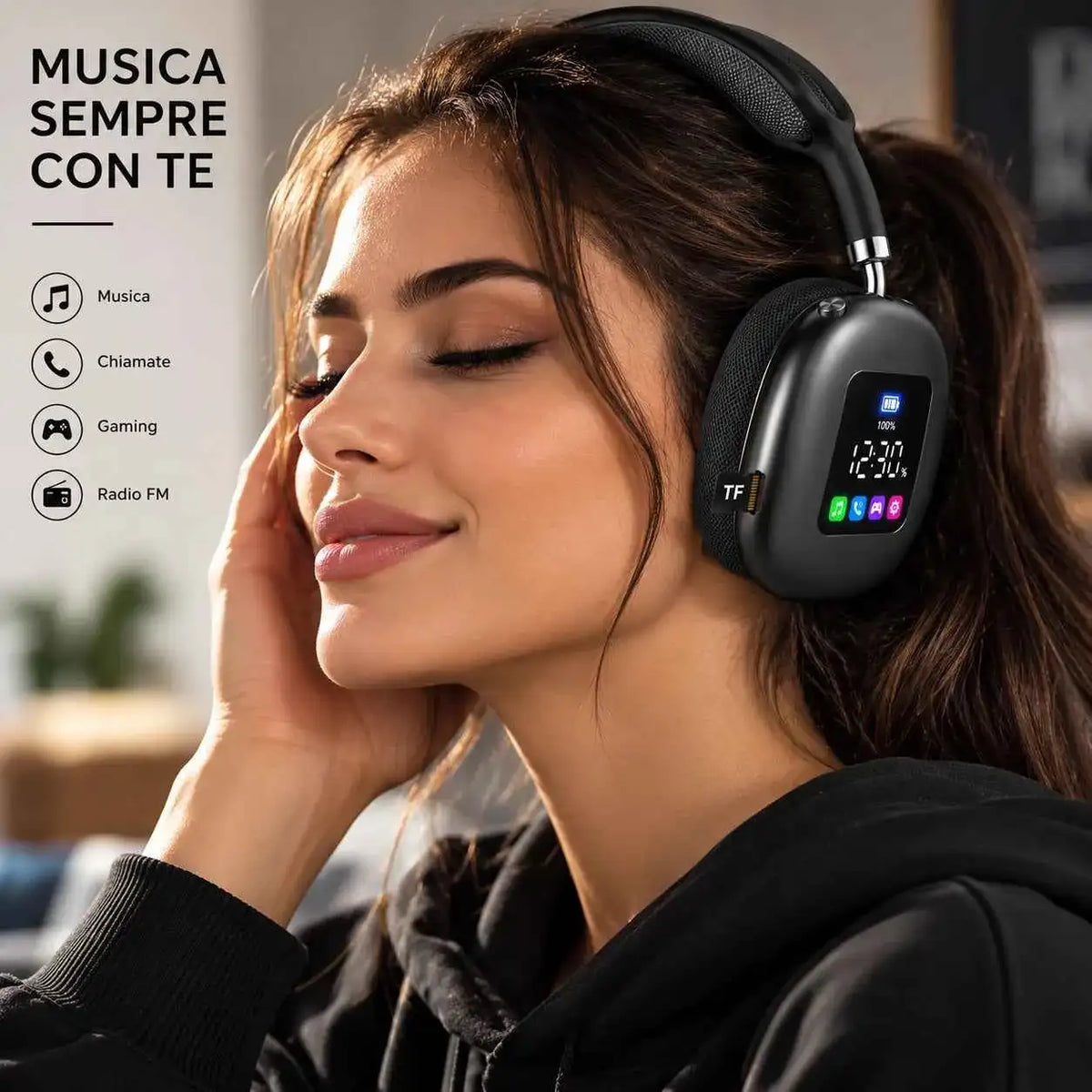 Cuffie Wireless BS619 - MercatoneSmart.it