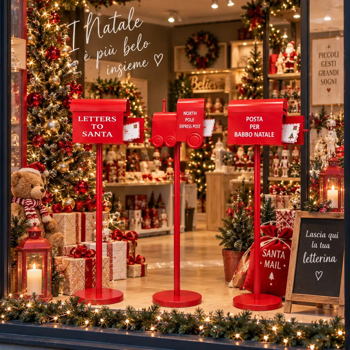Cassetta Postale di Babbo Natale - MercatoneSmart.it