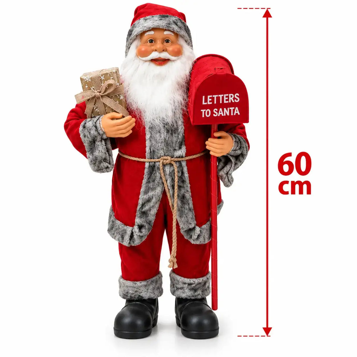 Babbo Natale con cassetta postale - MercatoneSmart.it