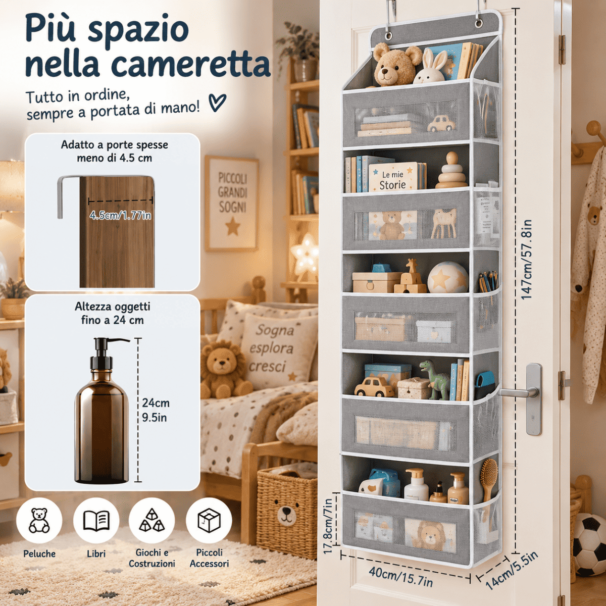 Organizer da Porta Salvaspazio