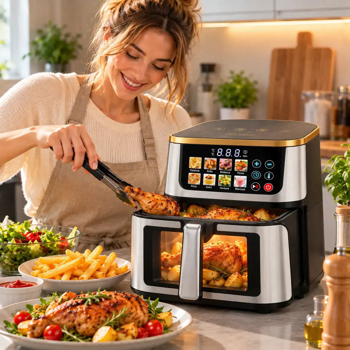 Friggitrice ad Aria 10LT - MercatoneSmart.it